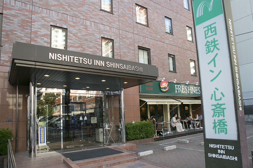 Nishitetsu Inn Shinsaibashi Osaka Exterior foto